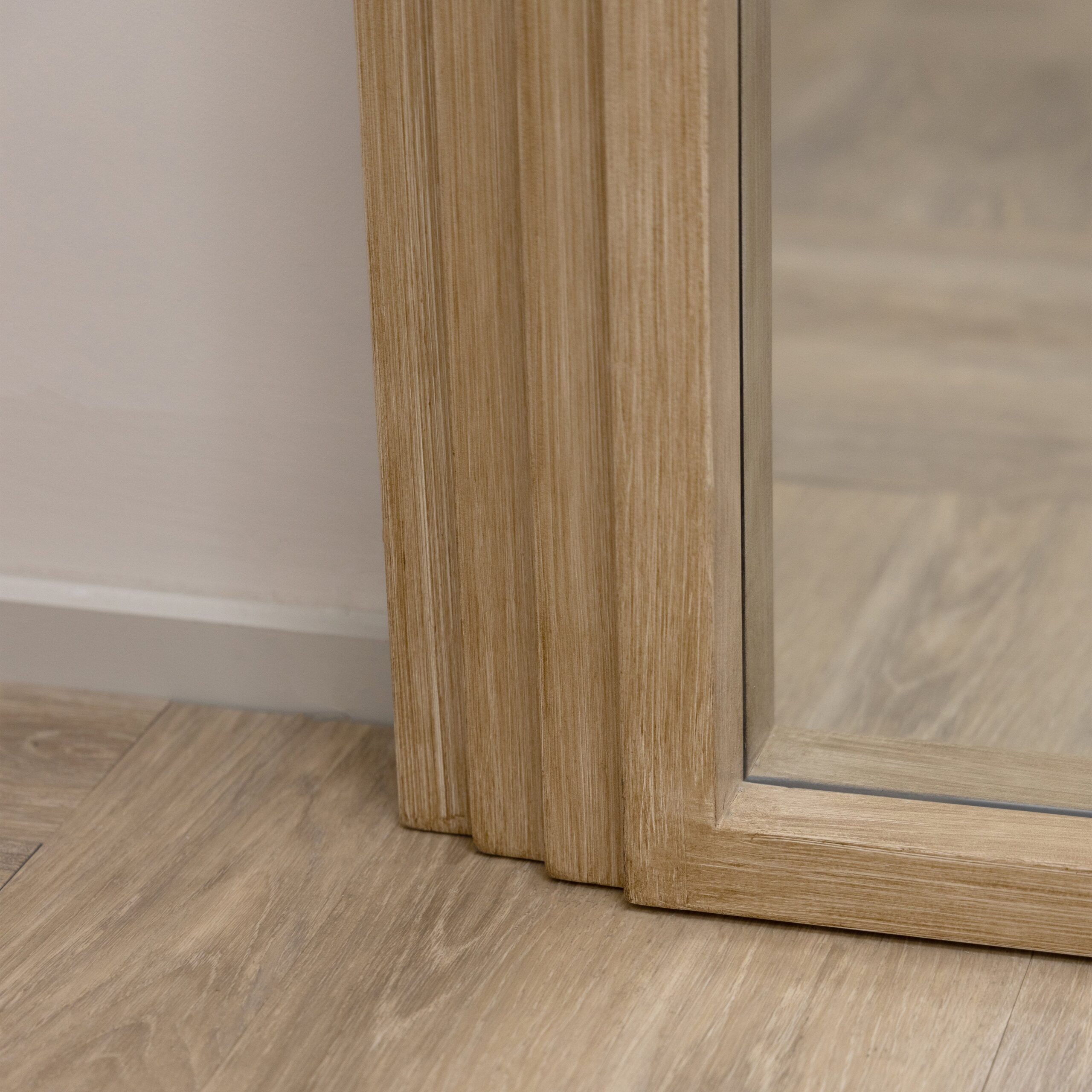 Luciana - Full Length Arched Washed Wood Mirror 180cm x 110cm - Image 11