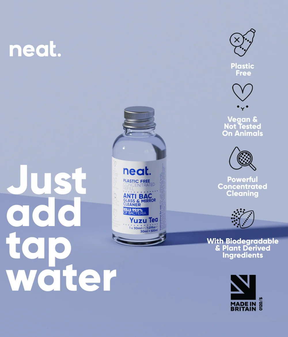 Neat Anti-Bac Glass & Mirror Cleaner - Image 2